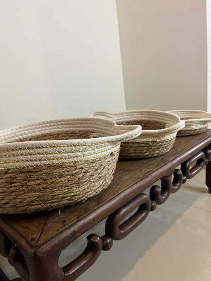 Woven Baskets Set