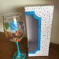 Birthday Wine Glass