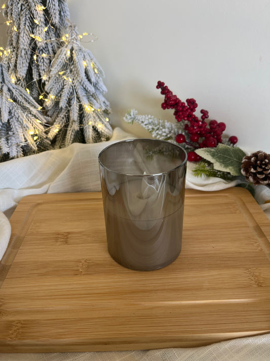 Grey Electric Candle