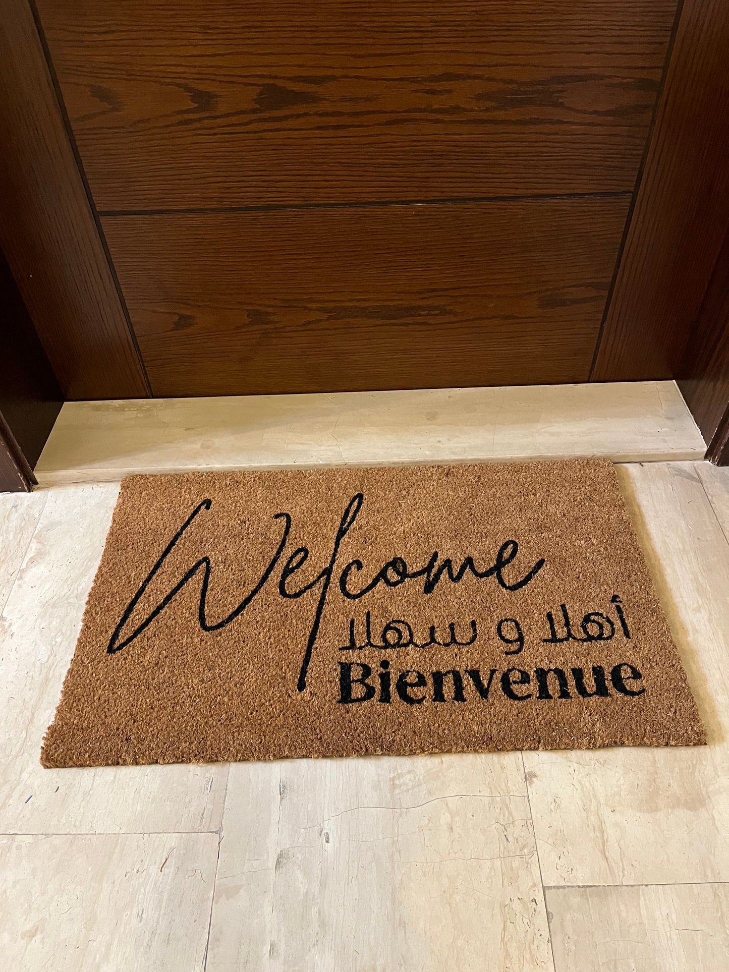 Welcome Doormat