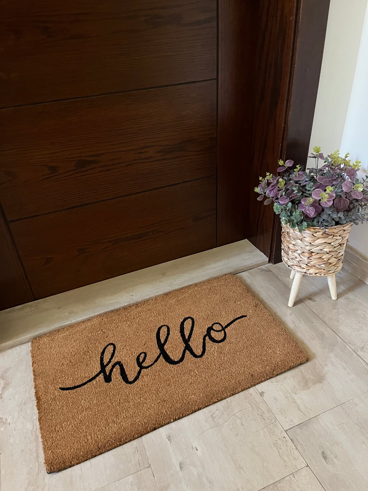 “Hello” Doormat