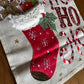 Christmas Socks Table Runner