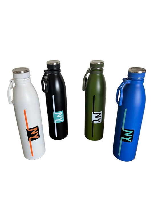 Stainless Straw Bottle 1L