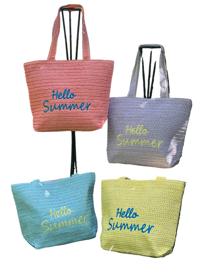 Hello Summer Beach Bag
