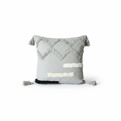 Boho Grey Cushion Cover & Filling
