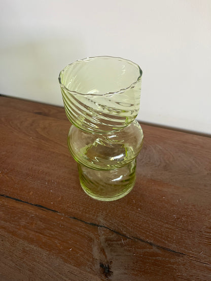 Swirl Glass Vase