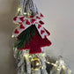 Christmas Velvet Burgundy Ornaments
