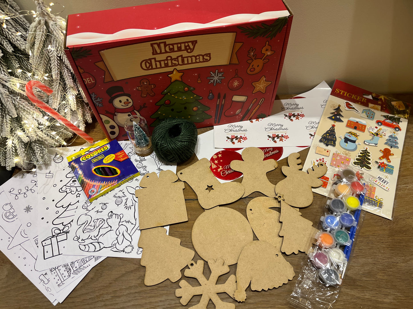 Christmas Kids Activity Box