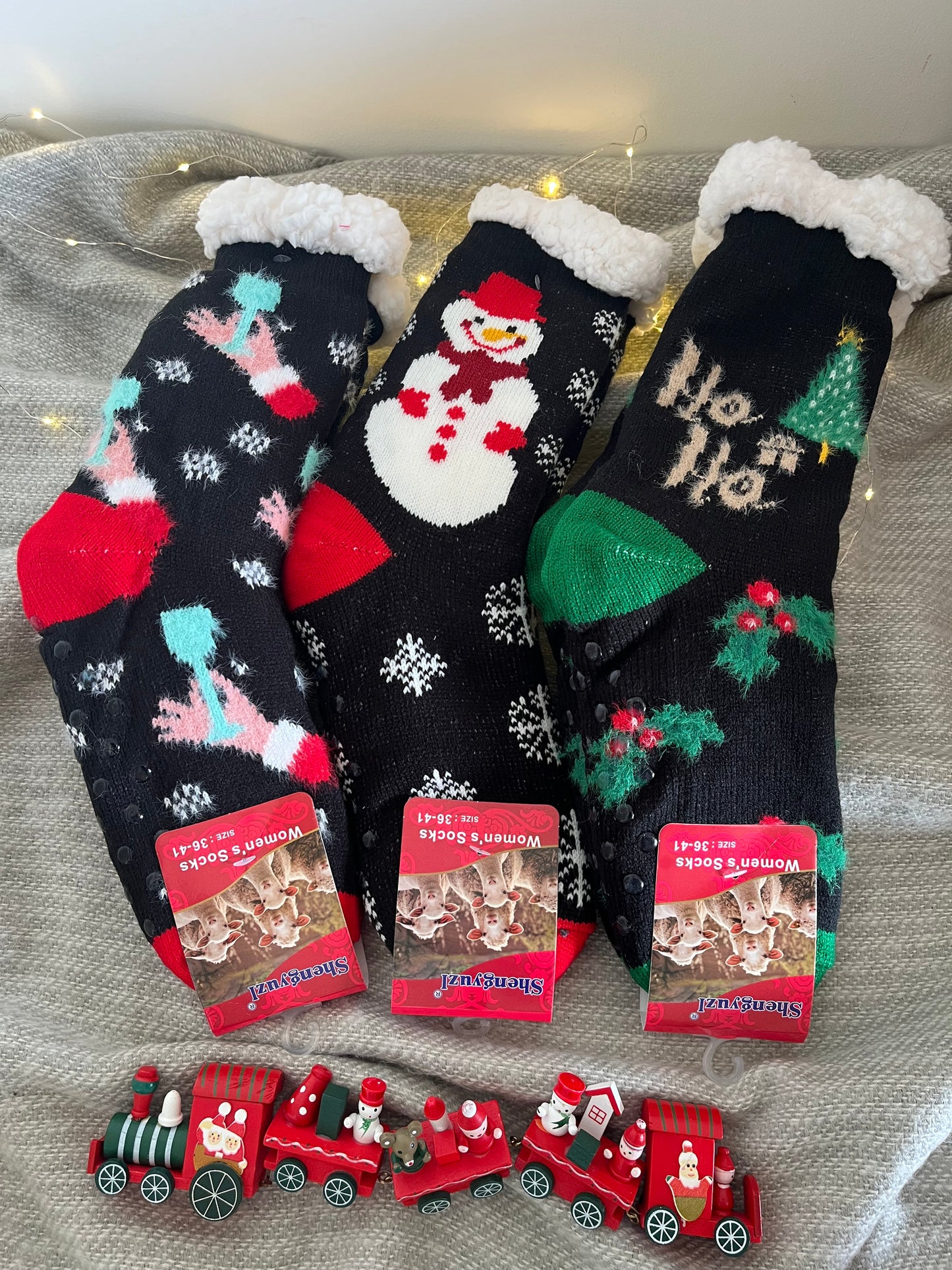 Christmas Slippers Socks