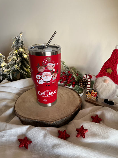 Christmas Large Stainless Cup