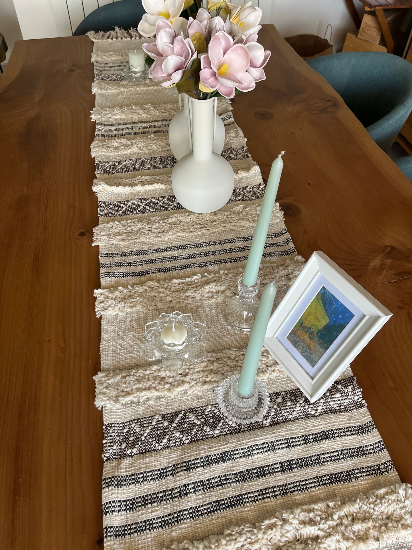 Transparent Glass Candle holder