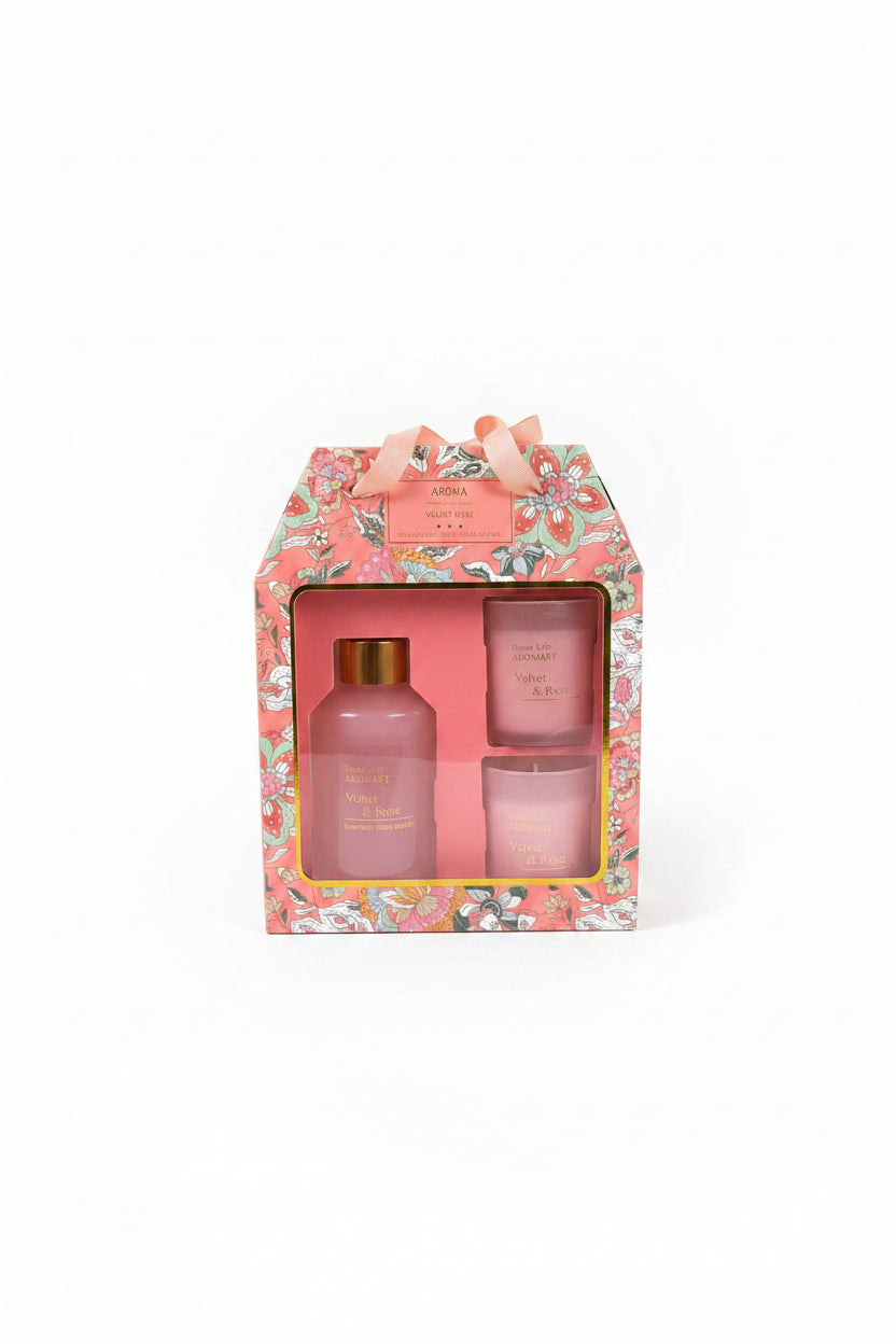 Diffuser & Scented Candles Gift Set