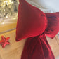 Christmas Velvet Burgundy Bows