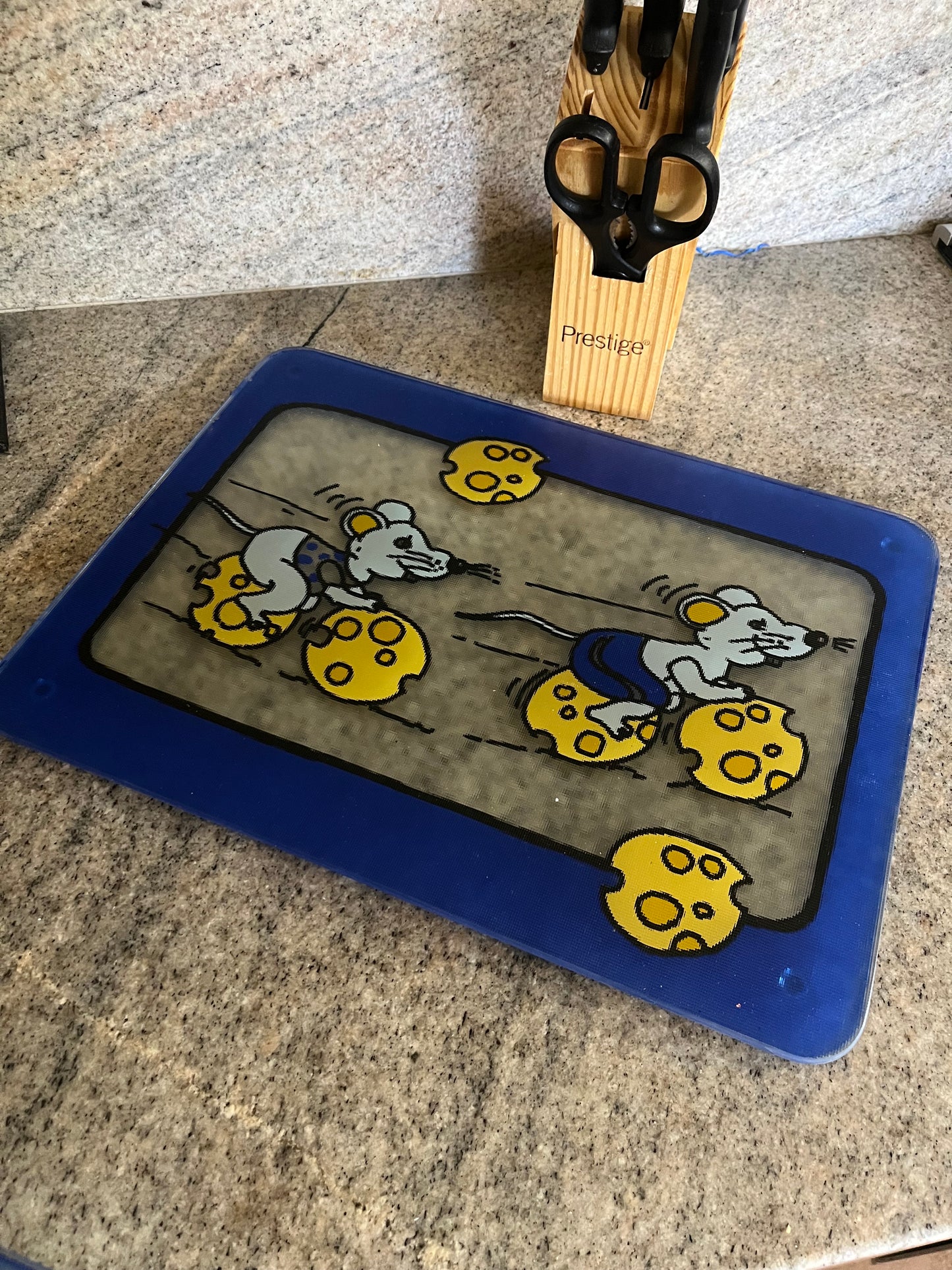 Kitchen Glass Board Colored Set