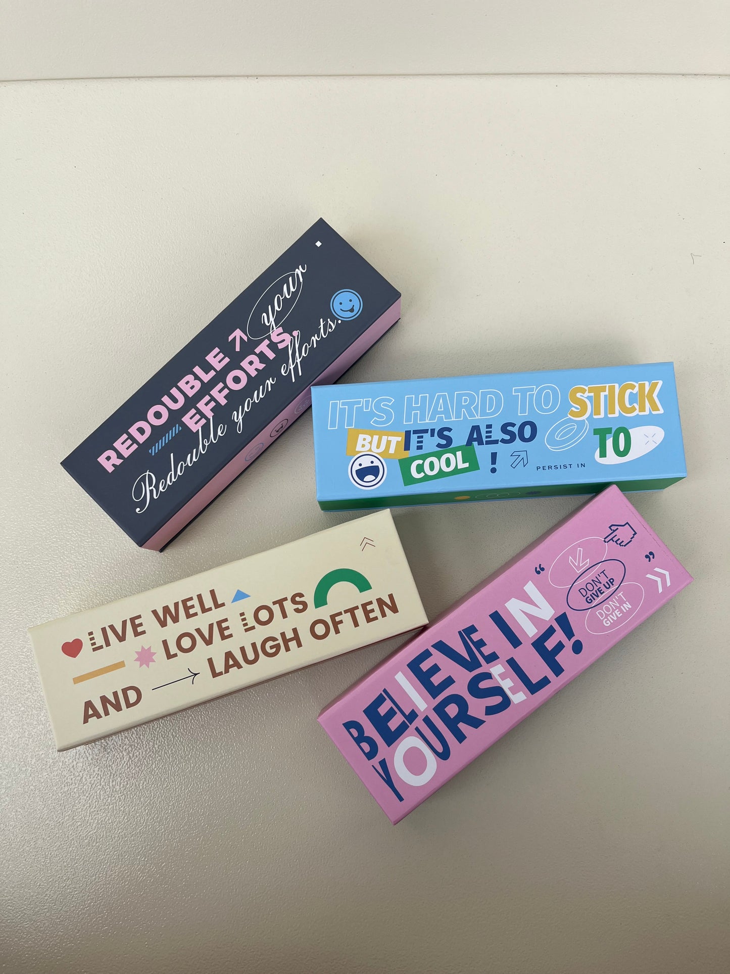 Pencil Case with a message & planner