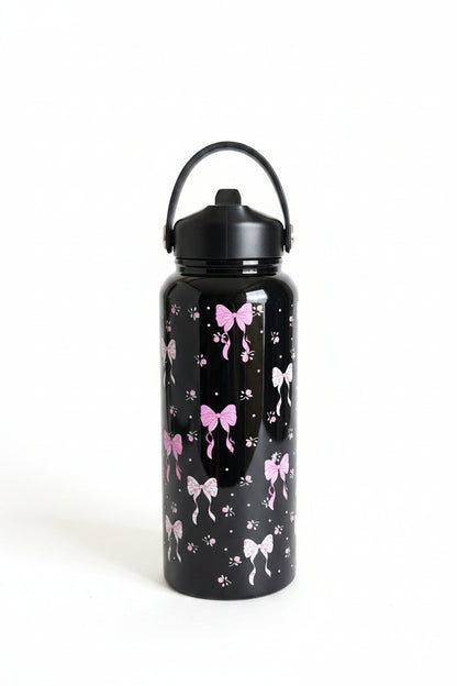 Insulated Straw Stainless Bottle 1L