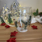 Christmas Double Glass Mug