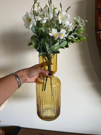 Long Strip Glass Vase