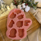 Christmas Silicone Mold - Several Shapes
