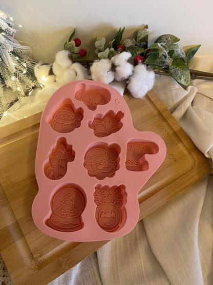 Christmas Silicone Mold - Several Shapes