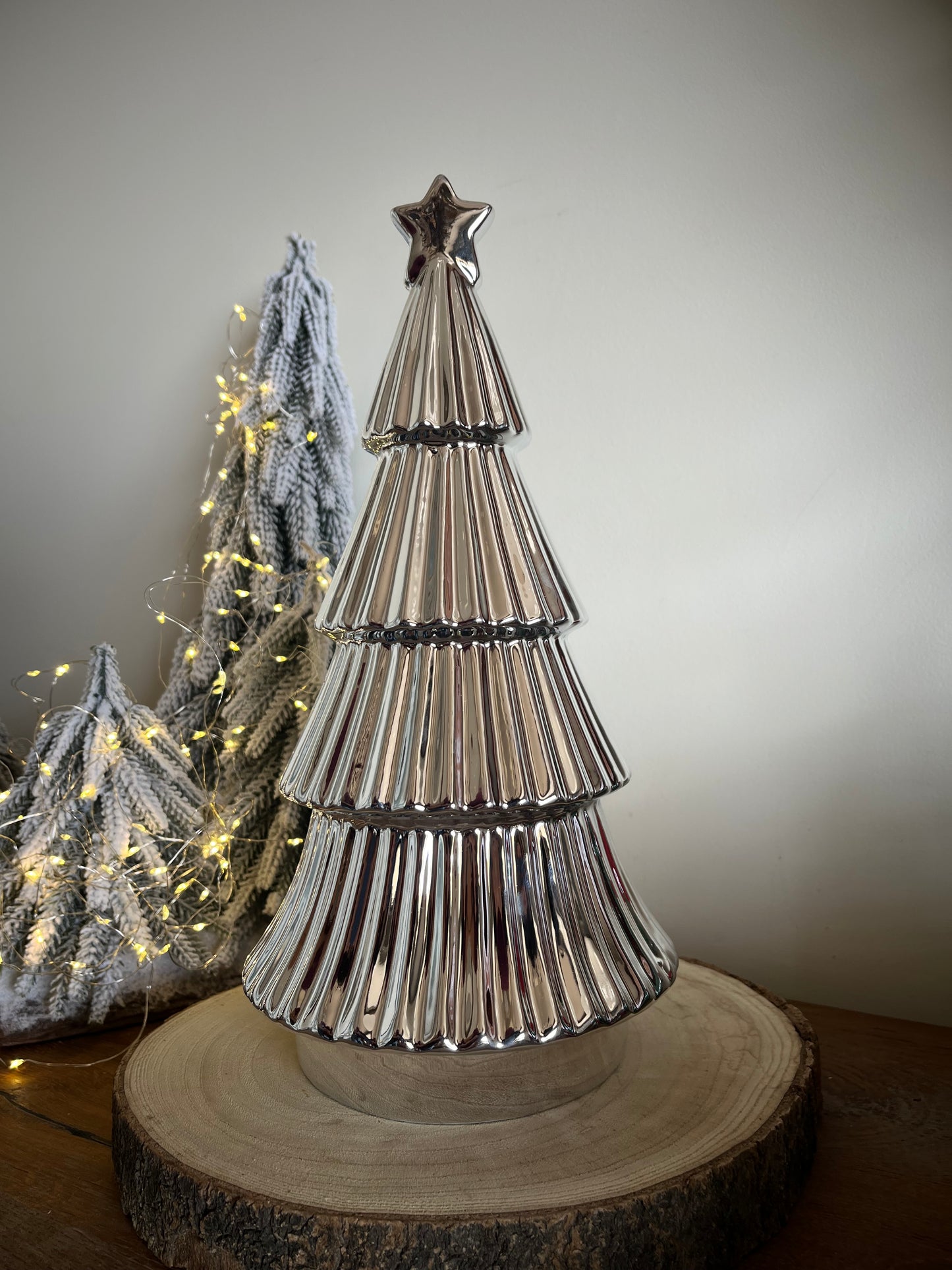 Christmas Silver Decorative Tree