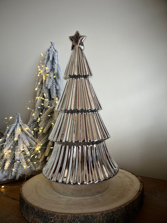 Christmas Silver Decorative Tree