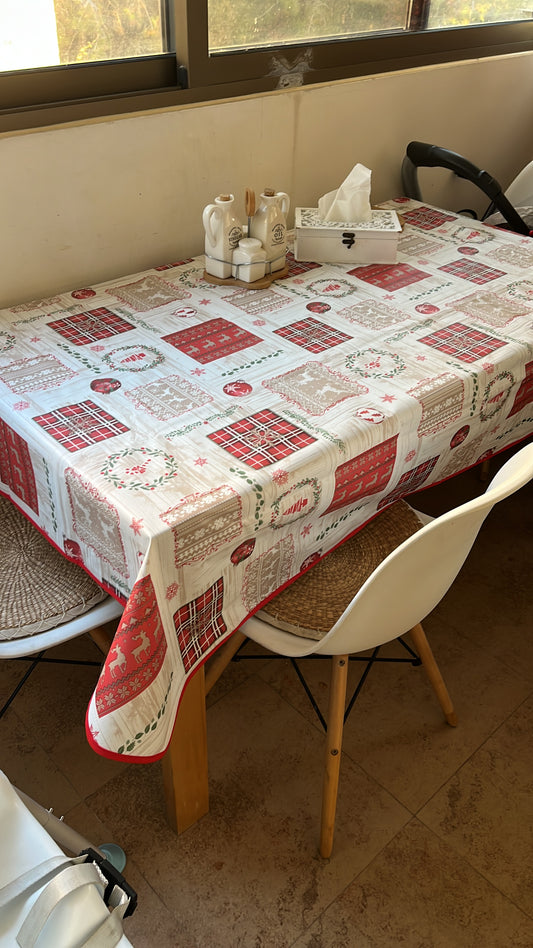 Christmas Table Nylon Cloth 140x180cm