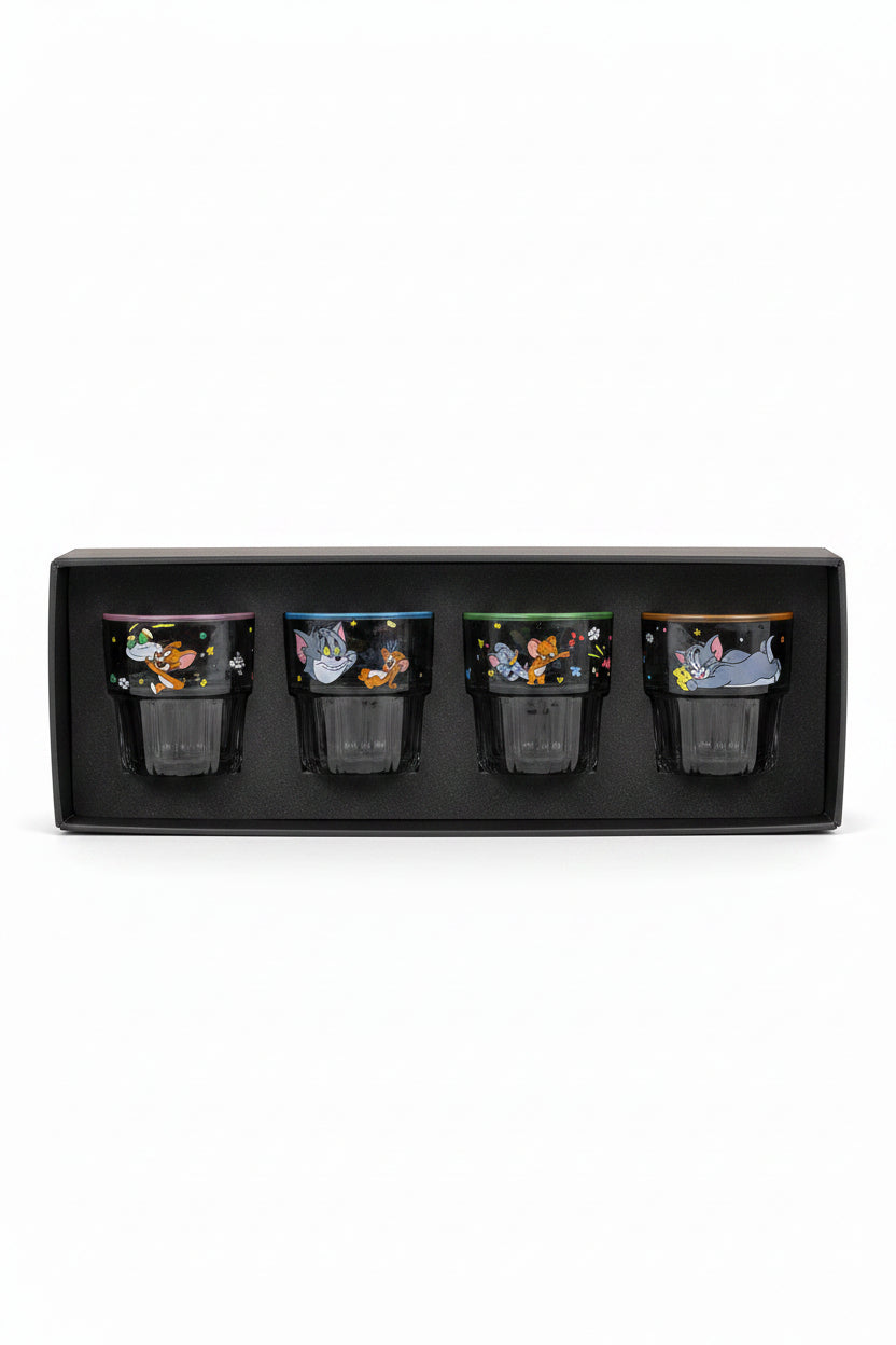 Disney Set of 4 Glass Cups