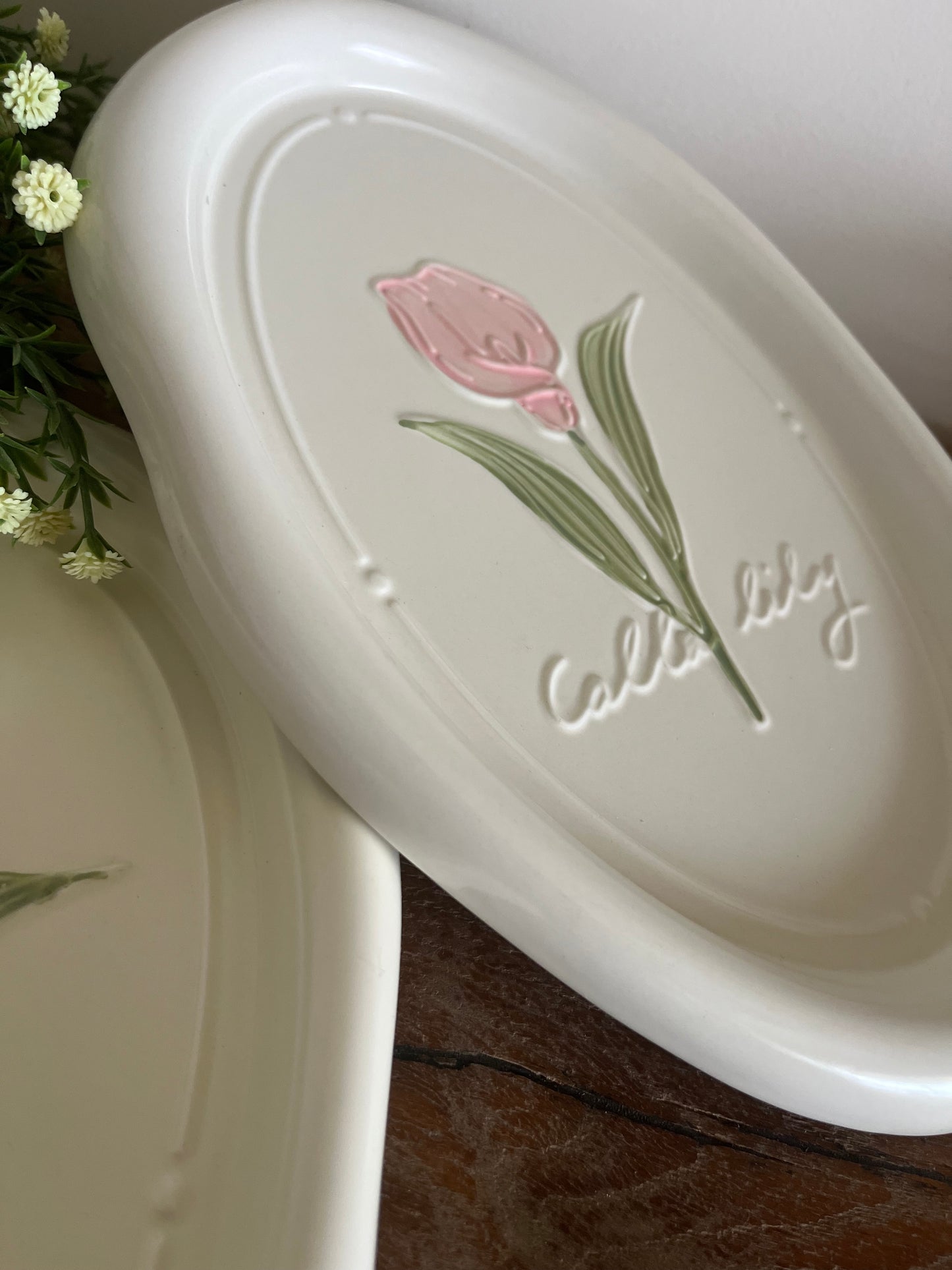 Tulip Oval Plate