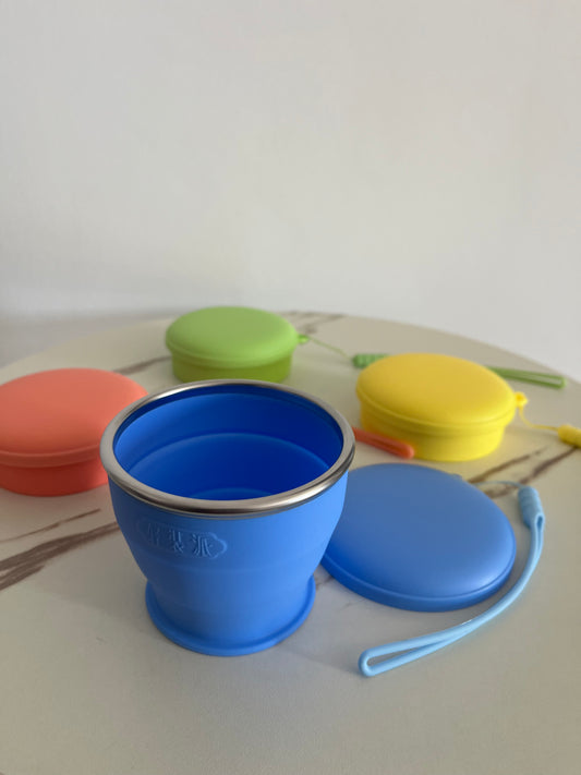 Portable foldable silicone cup 200ml