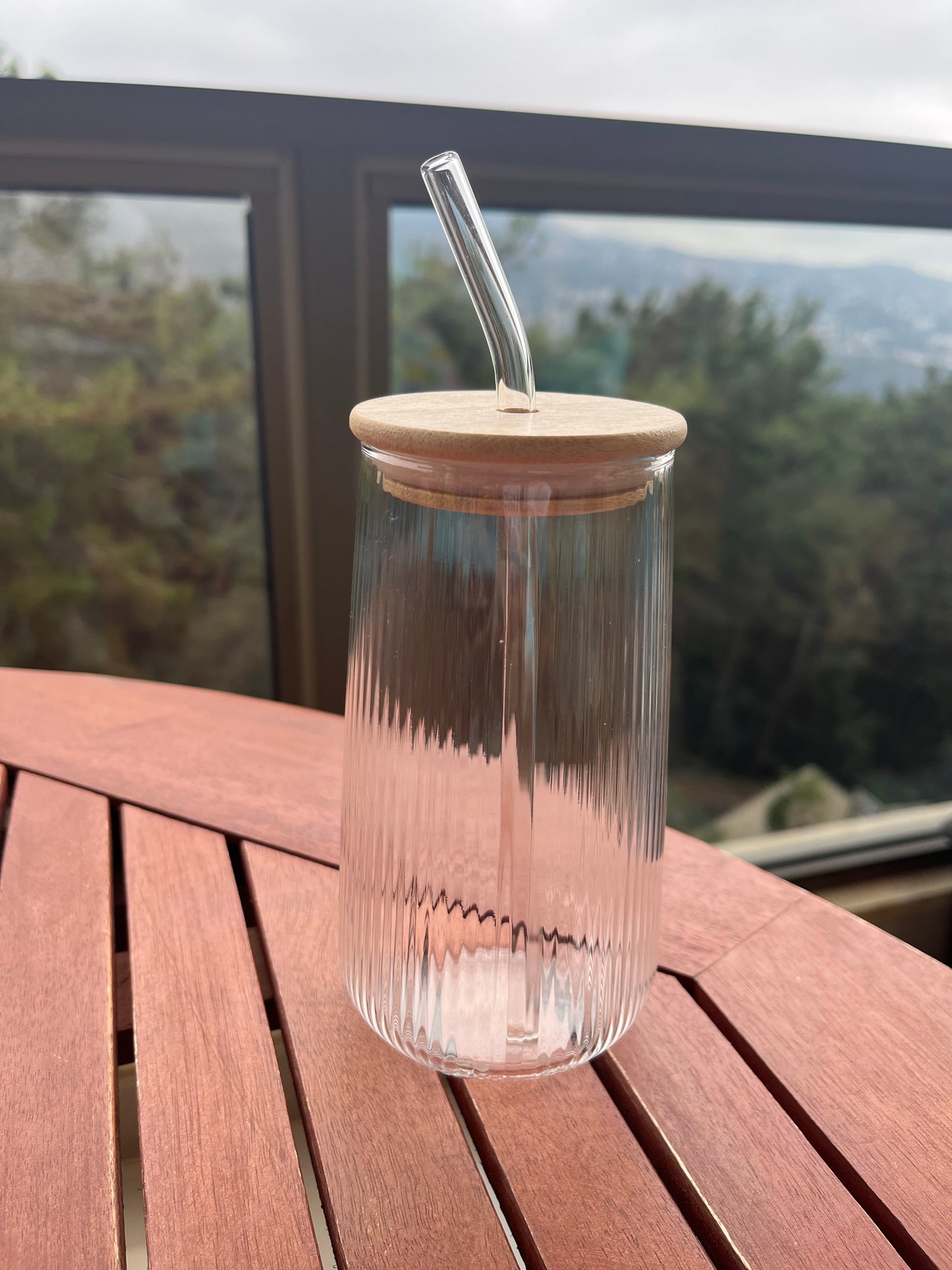 Iced Coffee Straw Cup