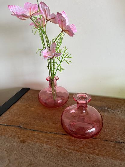 Colorful Glass Small Vases
