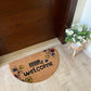 “Ya Welcome” Semi circle Doormat