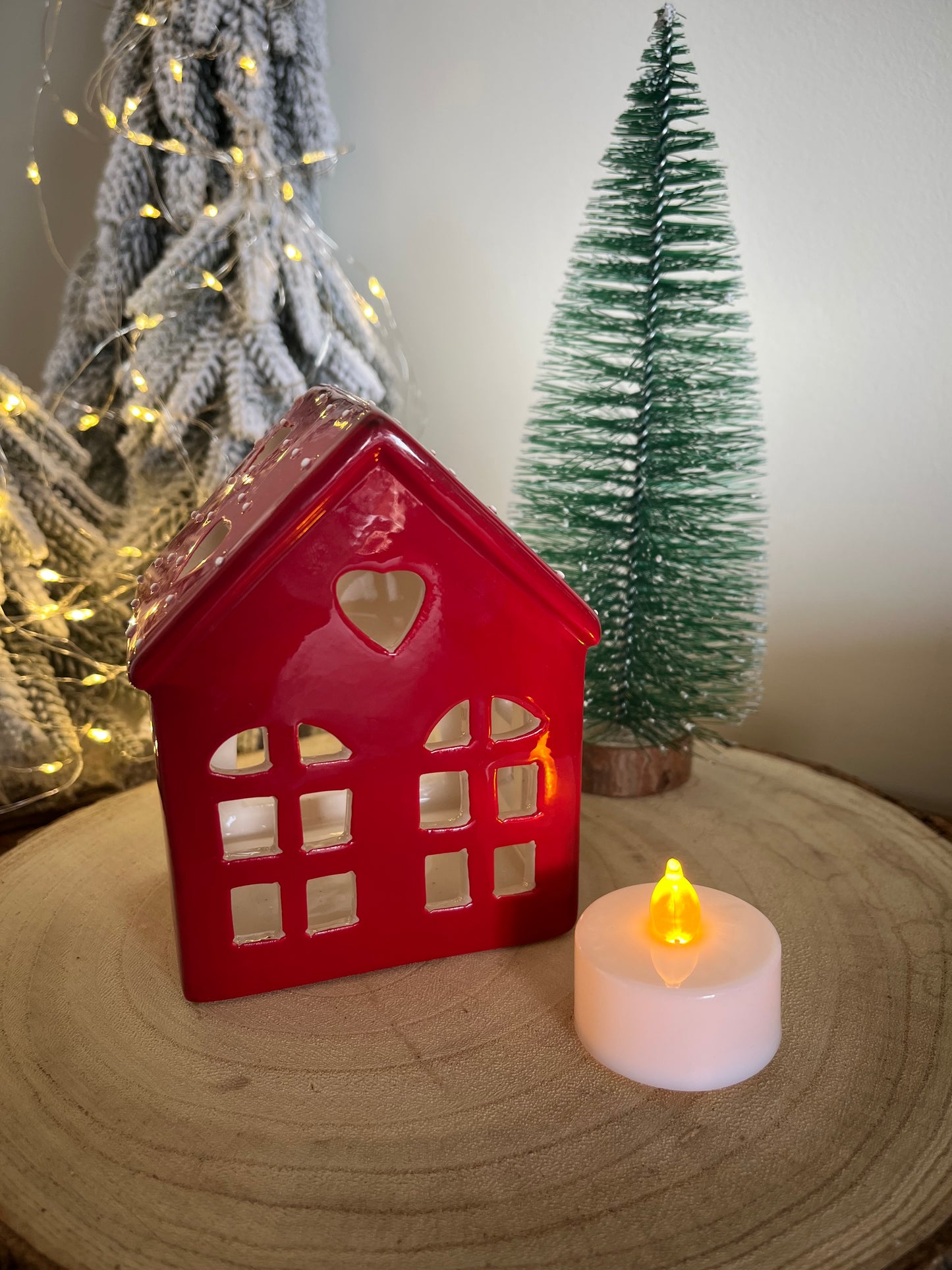 Christmas Red Small Houses