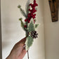Christmas Small Flowers Branches
