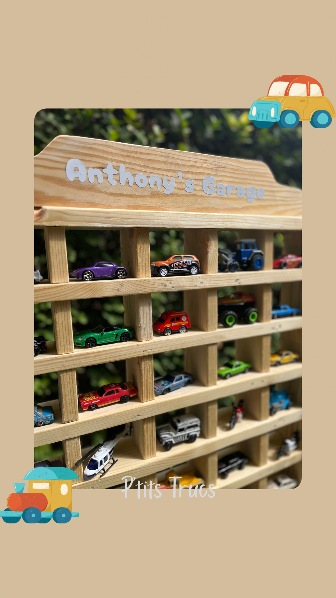 Kids Cars Customized Garage