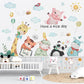 Pastel Animals Wall Decal