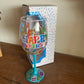 Birthday Wine Glass