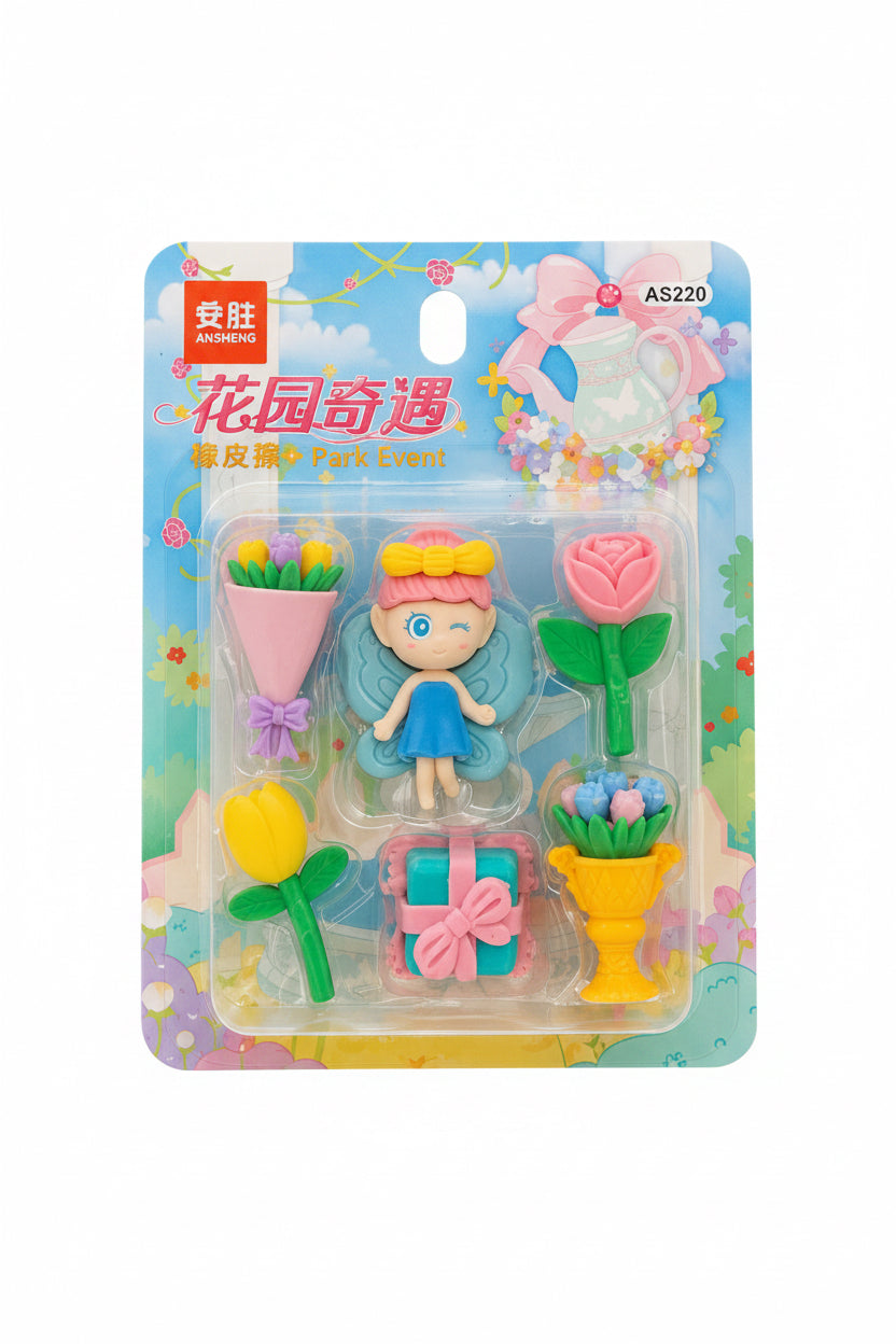 Fairy Princess Eraser Set