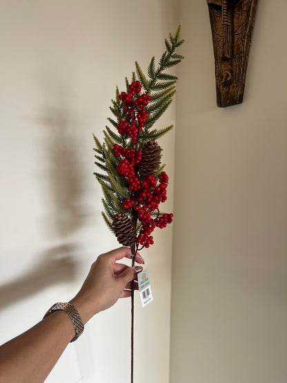 Christmas Large Flowers Branches