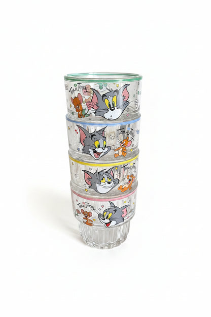 Disney Set of 4 Glass Cups