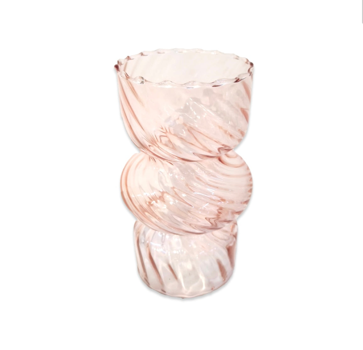 Swirl Glass Vase