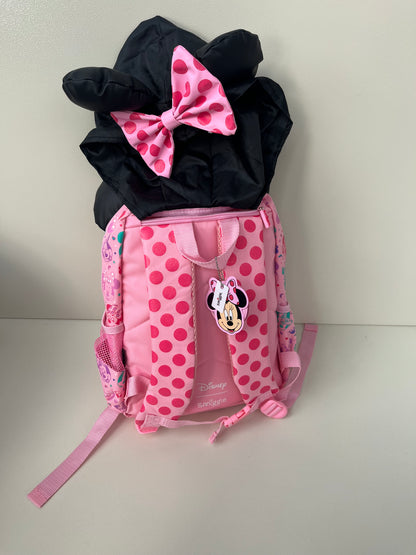 Smiggle Minnie Mouse Hoodie Backpack 38cm