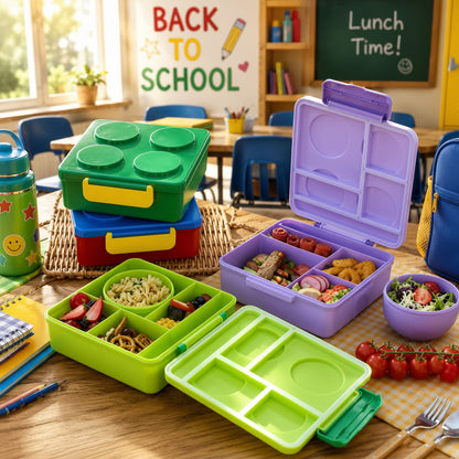 Kids Lego Plastic Lunchbox