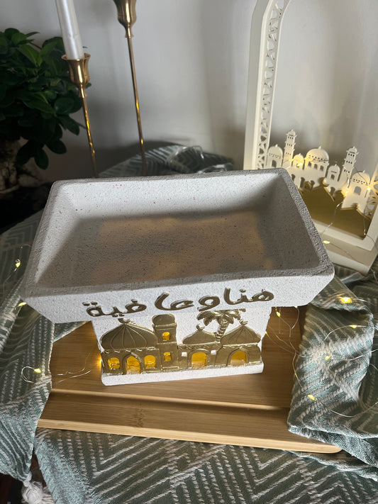 Ramadan Resin Plate with lights