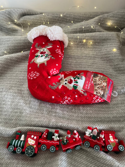 Christmas Slippers Socks