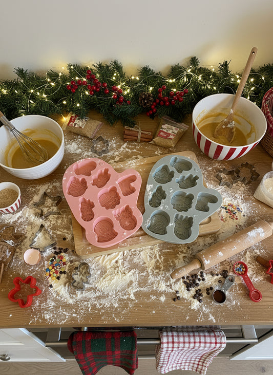 Christmas Silicone Mold - Several Shapes