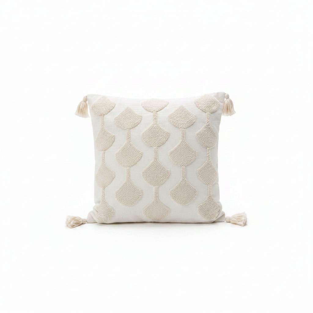 Boho Beige, Greige & Brown Cushion Cover & Filling