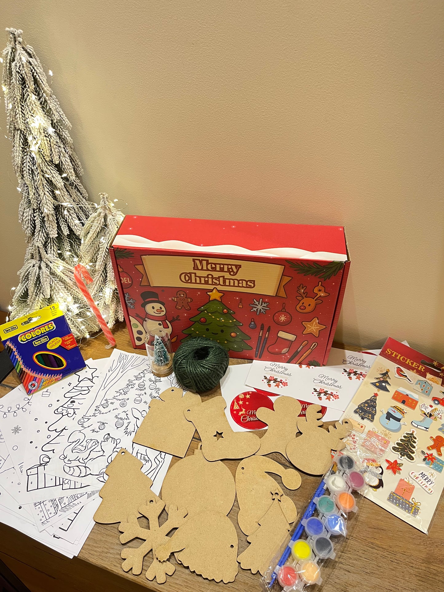 Christmas Kids Activity Box