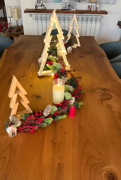 Christmas Handmade Customizable Wood Trees